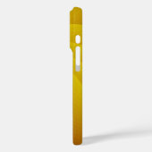 Coques Case-Mate iPhone Boîtier téléphonique abstrait de la spirale jaune (Verso / Gauche)