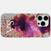 Coques Case-Mate iPhone Boîtier téléphonique Abstrait moderne avec initial (Verso (horizontal))