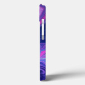 Coques Case-Mate iPhone Boîtier téléphonique Abstrait rose violet (Verso / Gauche)