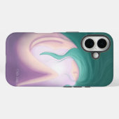 Coques Case-Mate iPhone Boîtier téléphonique Abstrait violet Art (Verso (horizontal))