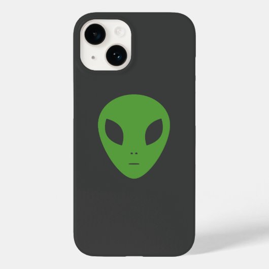 Coques Case-Mate iPhone Boîtier téléphonique Alien vert (Verso)