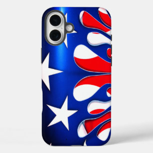 Coques iPhone 16 Plus Boîtier téléphonique American Flag Design