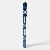 Coques Case-Mate iPhone Boîtier téléphonique Arabesque Trellis - Blue Wate (Verso / Droite)
