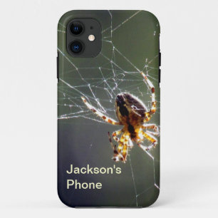 Case-Mate iPhone Case Boîtier téléphonique - Araignée sur le Web