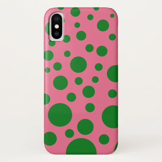 Coques Case-Mate iPhone Boîtier téléphonique avec cercles verts sur un arr (Dos)