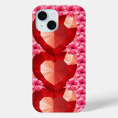 Coques Case-Mate iPhone "Boîtier téléphonique avec conception cardiaque -  (Verso)