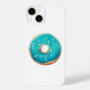 Coque Pour iPhone 14 Boîtier téléphonique blanc Donut