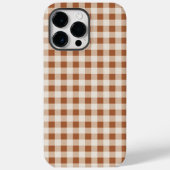 Coques Case-Mate iPhone Boîtier téléphonique Brown beige Buffalo plaqué po (Verso)