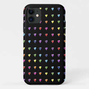 Coque Case-Mate Pour iPhone Boîtier téléphonique Coeurs non dommagés
