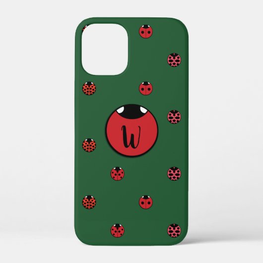 Coques Case-Mate iPhone Boîtier téléphonique Coque-Mate Pois Ladybug (Verso)