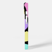 Coques Case-Mate iPhone Boîtier téléphonique couleur Pastel Abstrait (noir (Verso / Gauche)