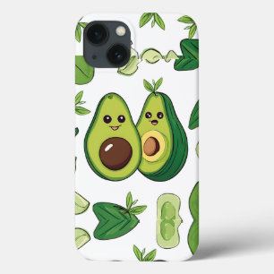 Case-Mate iPhone Case Boîtier téléphonique couple Avocado Funny Kawaii