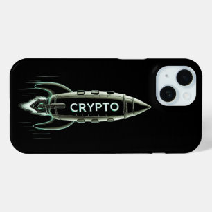 Coque Pour iPhone 15 Boîtier téléphonique Crypto Rocket