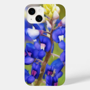 Coque Pour iPhone 14 Boîtier téléphonique d'art floral Bluebonnet Texas