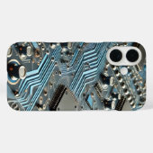 Coques Case-Mate iPhone Boîtier téléphonique de carte bleue (Verso (horizontal))