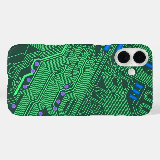 Coques Case-Mate iPhone Boîtier téléphonique de carte verte (Verso (horizontal))