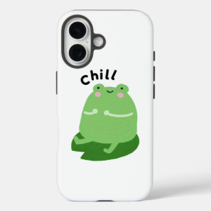 Coques iPhone 16 Boîtier téléphonique de grenouille réfrigérée