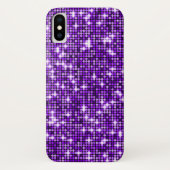 Coques Case-Mate iPhone Boîtier téléphonique de séquences violettes (Dos)