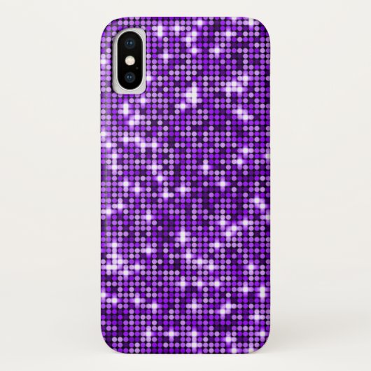 Coques Case-Mate iPhone Boîtier téléphonique de séquences violettes (Dos)