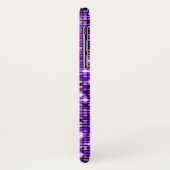 Coques Case-Mate iPhone Boîtier téléphonique de séquences violettes (Dos/Gauche)