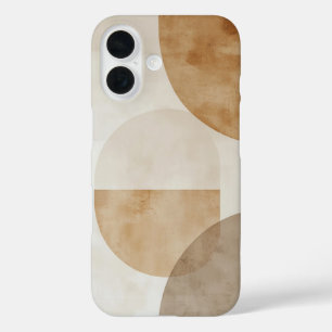 Coques iPhone 16 Boîtier téléphonique demi-cercle souple