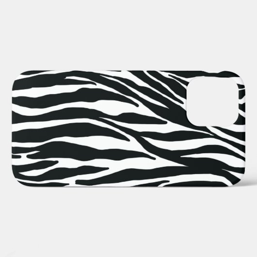 Coques Case-Mate iPhone Boîtier téléphonique d'impression Zebra (Verso (horizontal))