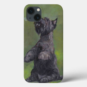 Coques Pour iPhone Boîtier téléphonique écossais Terrier Dog Art