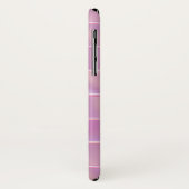 Coques Case-Mate iPhone Boîtier téléphonique en carreaux rose glam (Dos/Gauche)