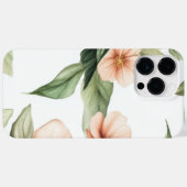 Coques Case-Mate iPhone Boîtier téléphonique en fleurs florales (Verso (horizontal))