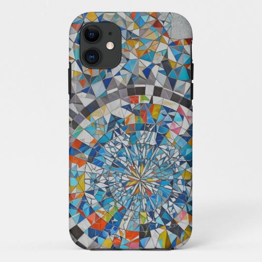 Coques Case-Mate iPhone Boîtier téléphonique en mosaïque géométrique (Dos)