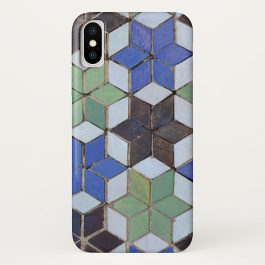 Coques Case-Mate iPhone Boîtier téléphonique en mosaïque rustique (Dos)