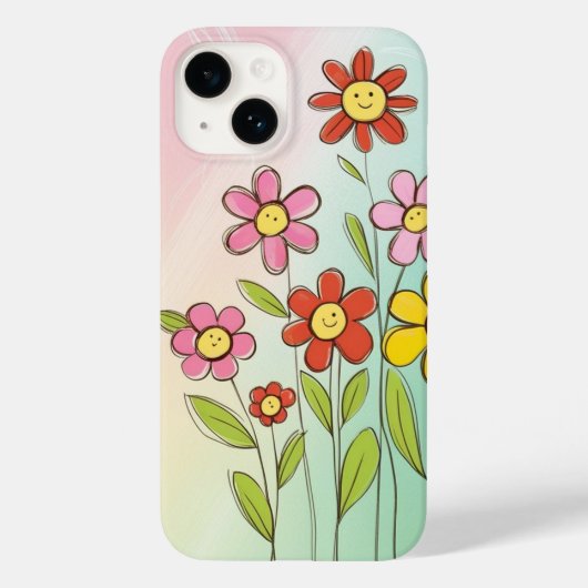 Coques Case-Mate iPhone Boîtier téléphonique Floral Friends (Verso)