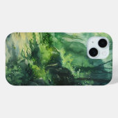 Coques Case-Mate iPhone Boîtier téléphonique forestier enchanté (Verso (horizontal))