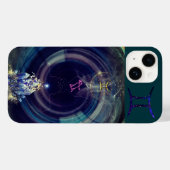 Coques Case-Mate iPhone Boîtier téléphonique Gemini, bleu (Verso (horizontal))