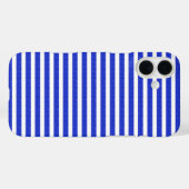 Coques Case-Mate iPhone Boîtier téléphonique géométrique bleu chic (Verso (horizontal))
