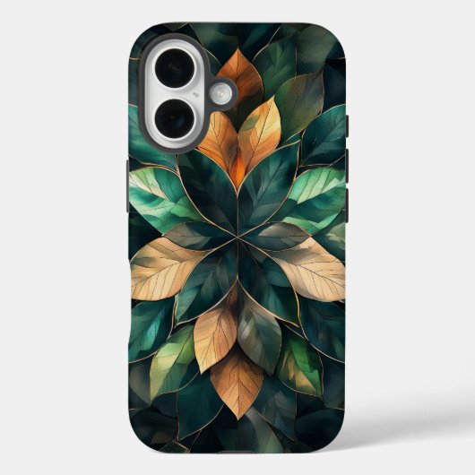 Coques Case-Mate iPhone Boîtier téléphonique Golden Harmony Leaf (Verso)