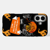Coques Case-Mate iPhone Boîtier téléphonique Halloween - Iphone Éffrayant (Verso (horizontal))