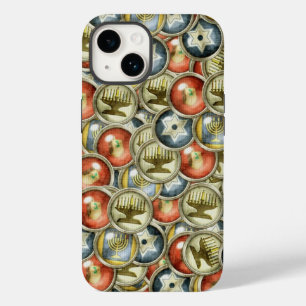 Coque Pour iPhone 14 Boîtier téléphonique Hanoukka