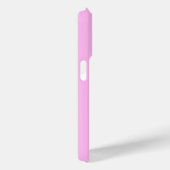 Coques Case-Mate iPhone Boîtier téléphonique initial monogramme rose perso (Verso / Droite)