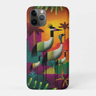 Case-Mate iPhone Case Boîtier téléphonique Jungle Pop Crowne Cranes