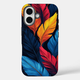 Coques iPhone 16 Boîtier téléphonique Jungle Toucan Feathers