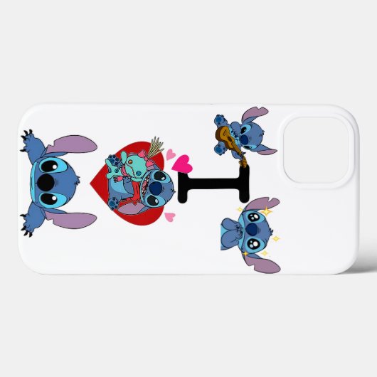 Coques Case-Mate iPhone boîtier téléphonique lilo et stitch (Verso (horizontal))