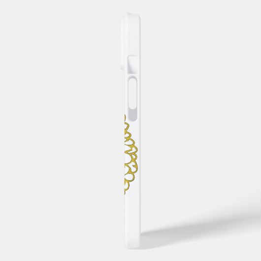 Coques Case-Mate iPhone Boîtier téléphonique Mandala Floral Or (Verso / Gauche)