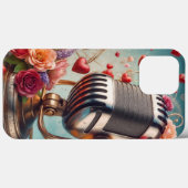 Coques Case-Mate iPhone Boitier téléphonique Microphone rétro (Verso (horizontal))