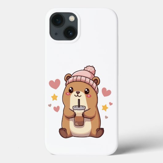 Coques Case-Mate iPhone Boîtier téléphonique mignon capybara (Verso)
