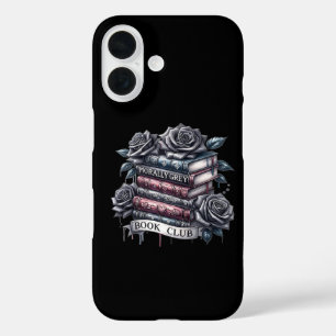 Coques iPhone 16 Boîtier téléphonique Morally Grey Book Club pour l