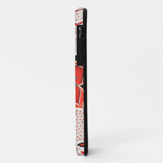 Coques Case-Mate iPhone Boîtier téléphonique Motif Orange Dots (Dos/Gauche)