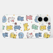 Coques Case-Mate iPhone Boîtier téléphonique Motif pour chats en caricatur (Verso (horizontal))