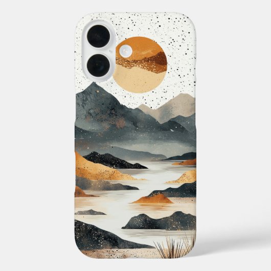 Coques Case-Mate iPhone Boîtier téléphonique Mountain Zen Circle (Verso)