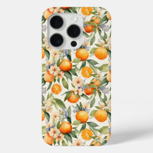 Coque iPhone 15 Pro Boîtier téléphonique Orange Blossom
